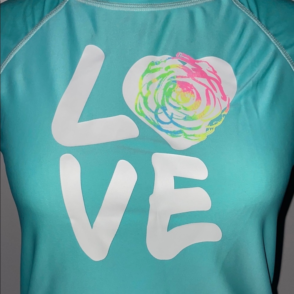 Girls Swim Rash Guard - Picture 2 of 7